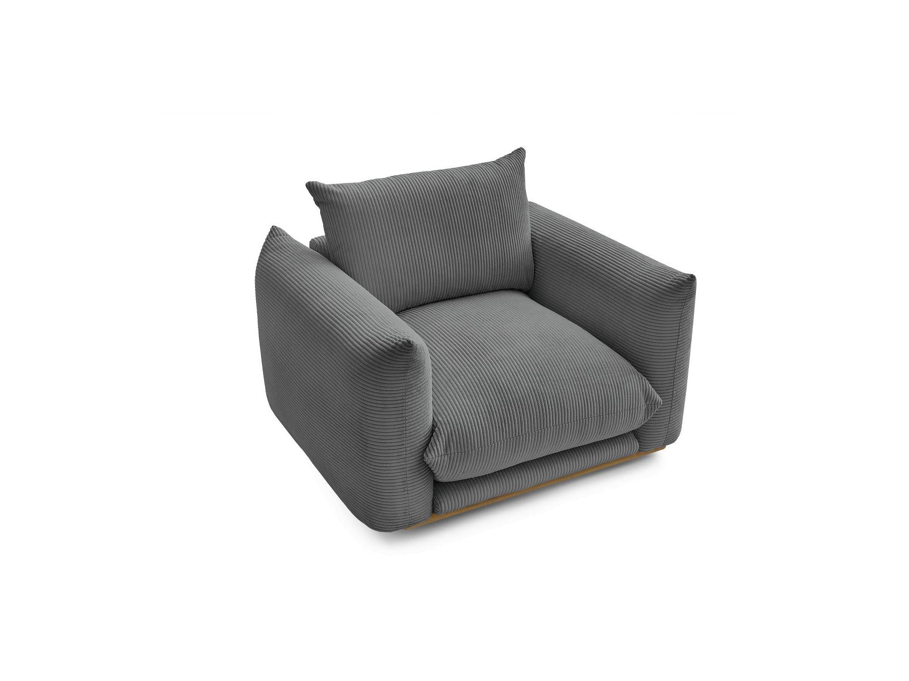 Ernest - Armchair - Corduroy Fabric