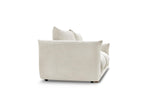 Ernest - Fixed Straight 2-Seater Sofa - Corduroy Fabric