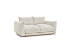 Ernest - Fixed Straight 2-Seater Sofa - Corduroy Fabric