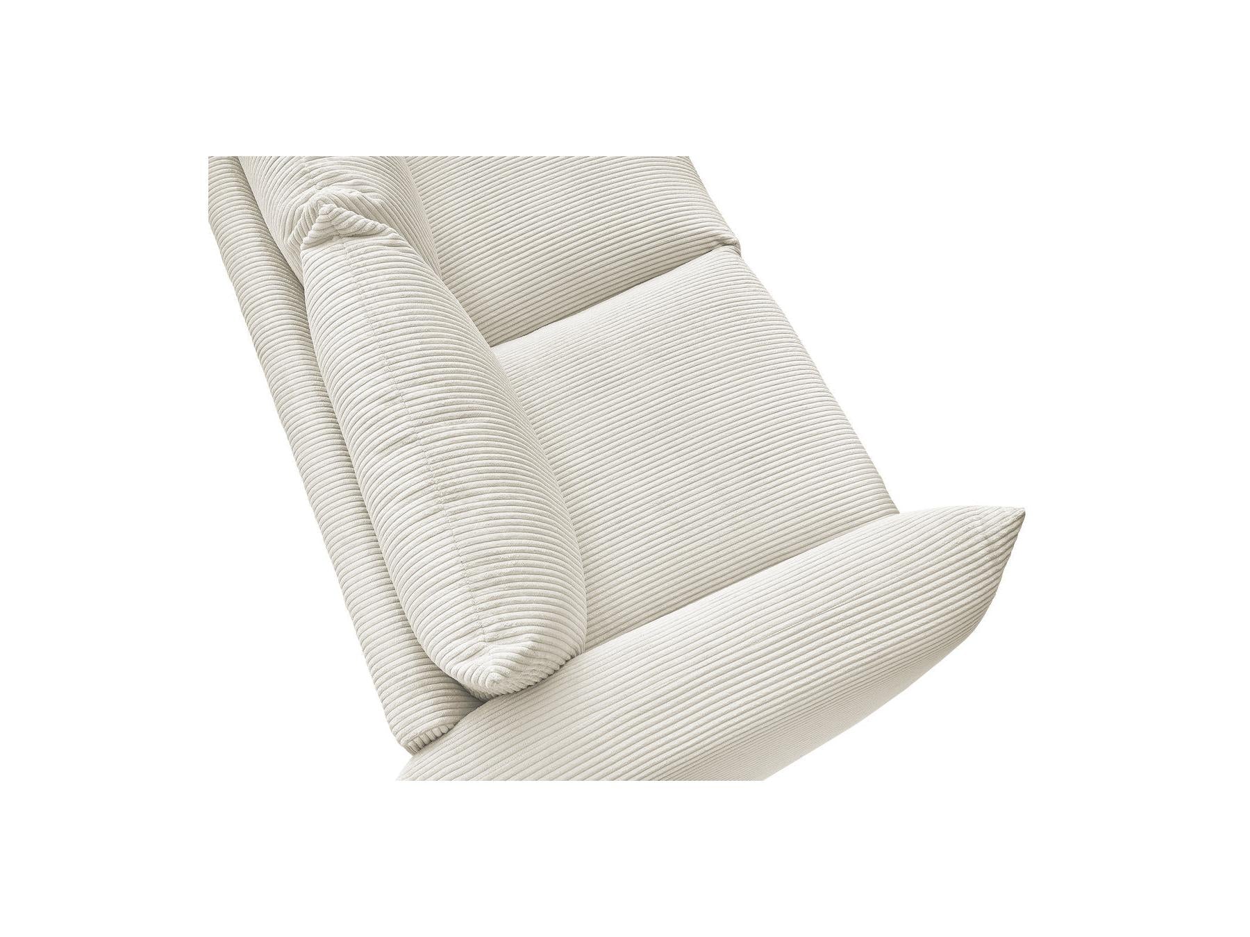 Ernest - Fixed Straight 2-Seater Sofa - Corduroy Fabric
