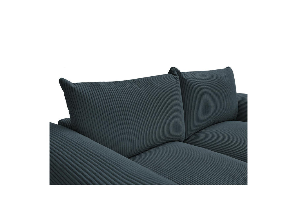 Ernest - Fixed Straight 2-Seater Sofa - Corduroy Fabric
