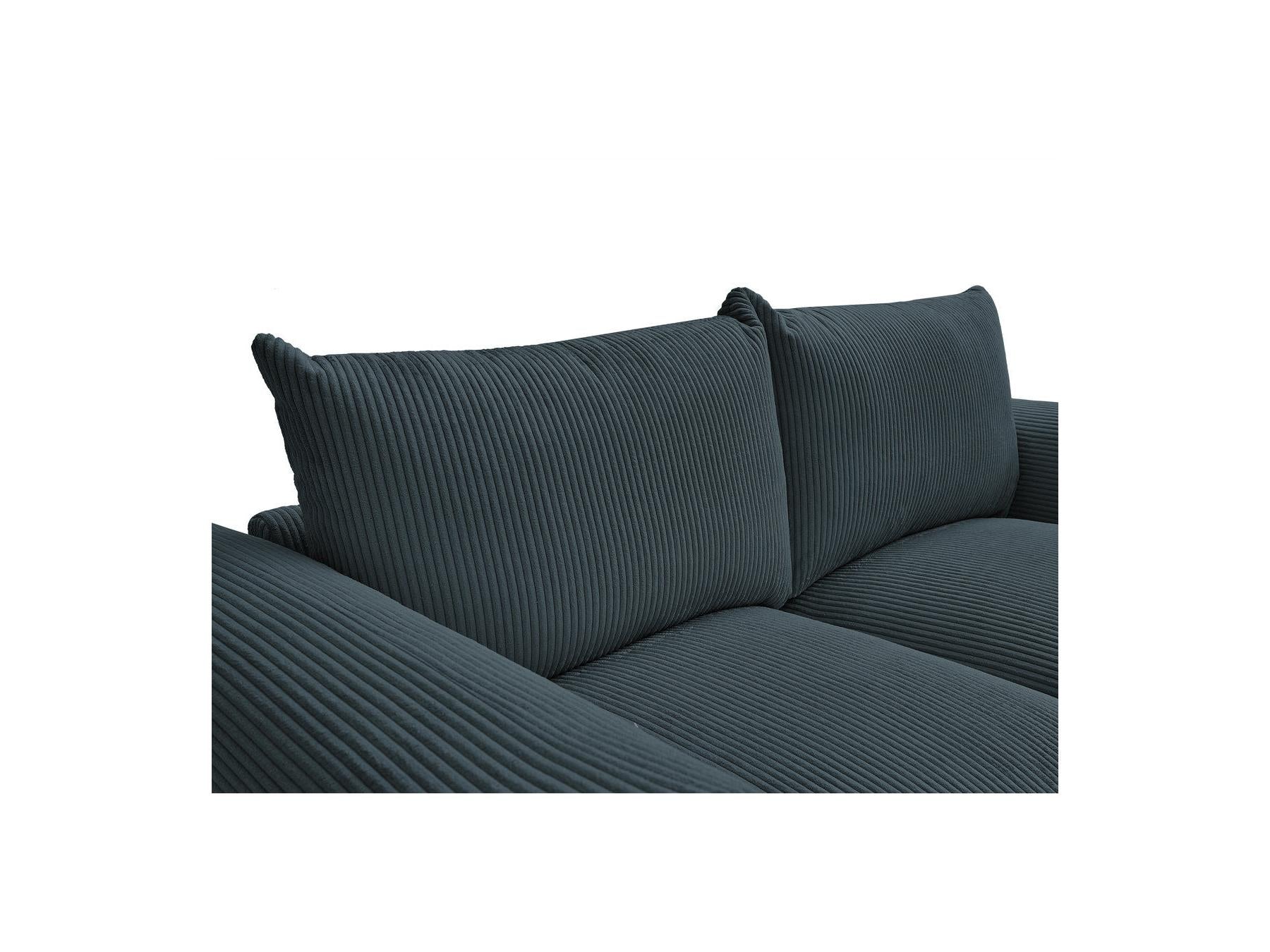 Ernest - Fixed Straight 2-Seater Sofa - Corduroy Fabric