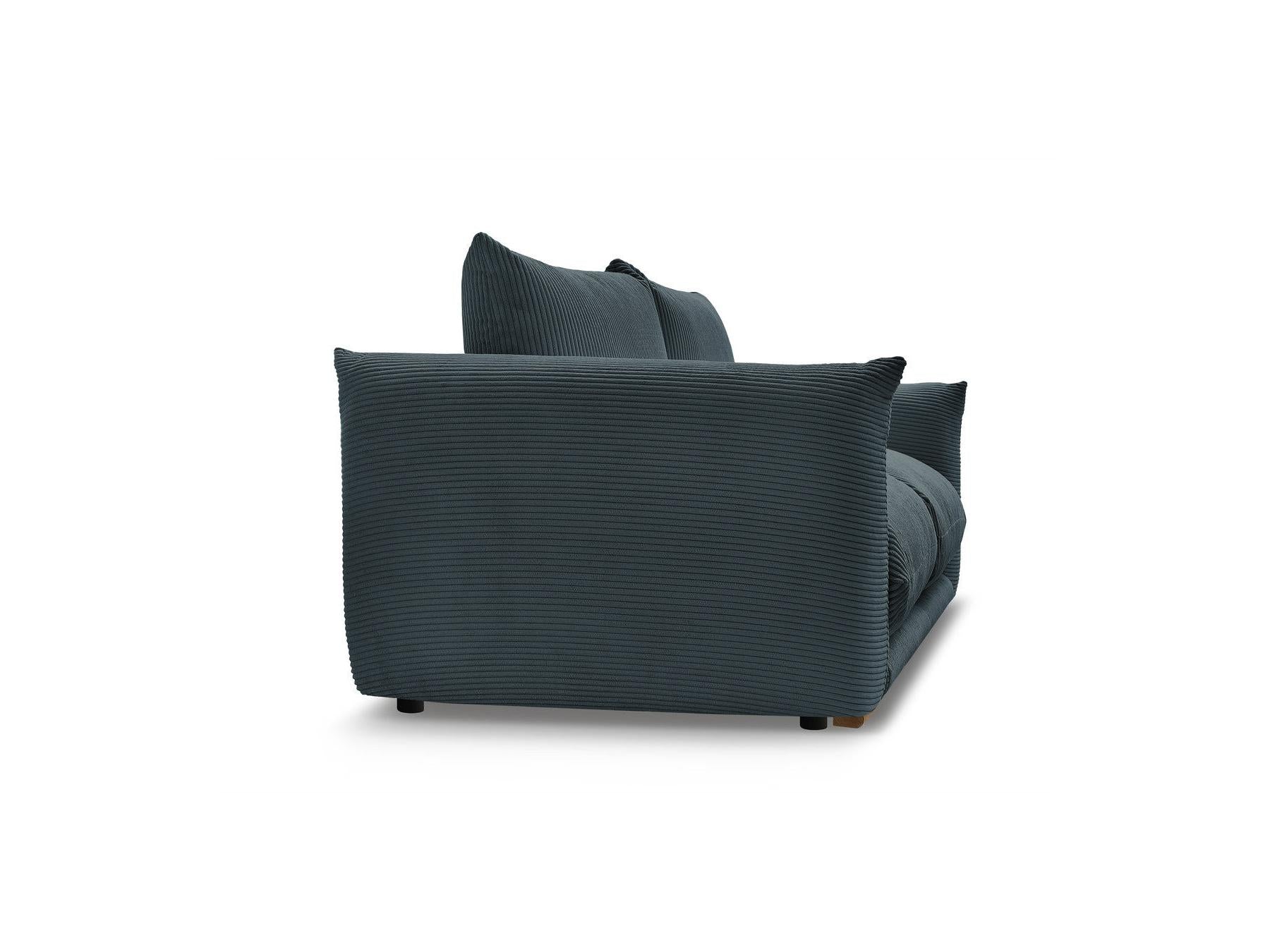 Ernest - Fixed Straight 2-Seater Sofa - Corduroy Fabric