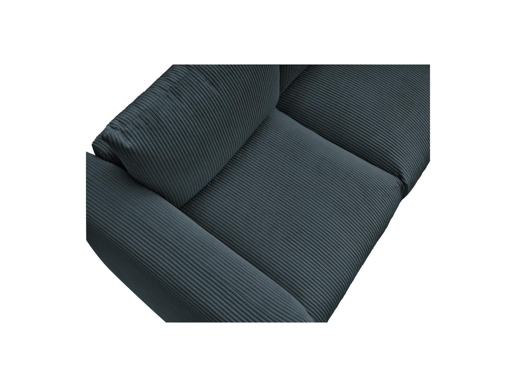 Ernest - Fixed Straight 2-Seater Sofa - Corduroy Fabric