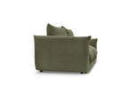 Ernest - Fixed Straight 2-Seater Sofa - Corduroy Fabric