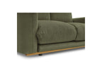 Ernest - Fixed Straight 2-Seater Sofa - Corduroy Fabric
