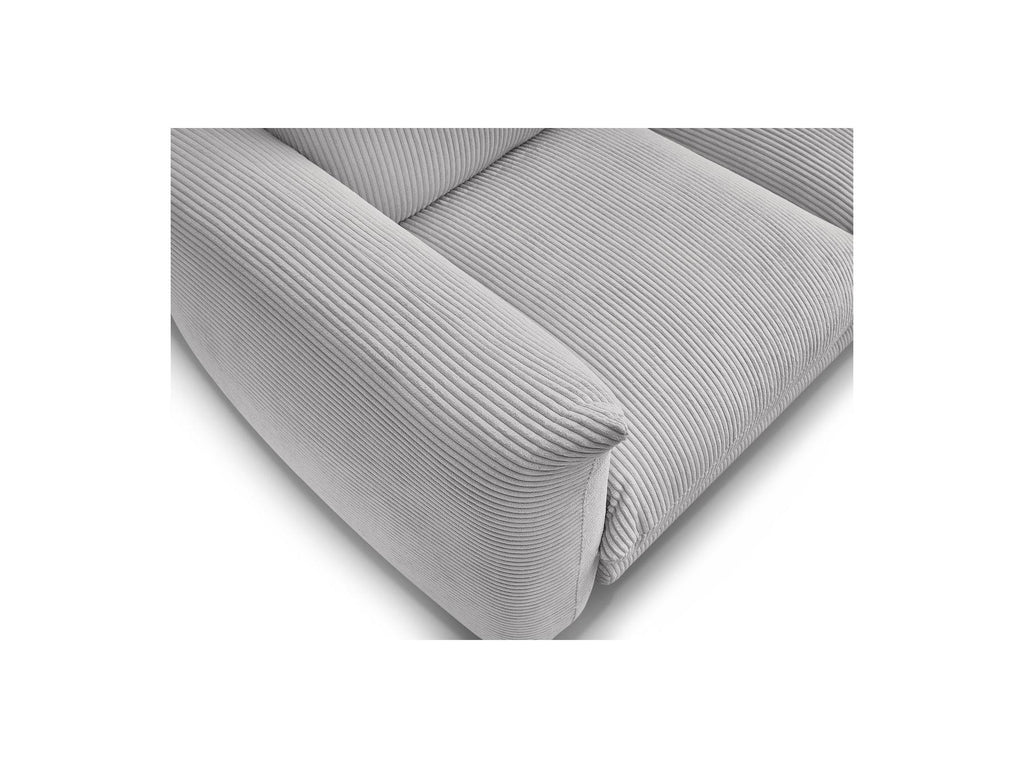 Ernest - Fixed Straight 2-Seater Sofa - Corduroy Fabric