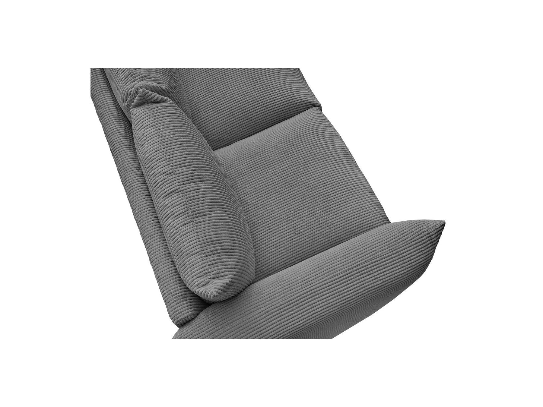 Ernest - Fixed Straight 2-Seater Sofa - Corduroy Fabric
