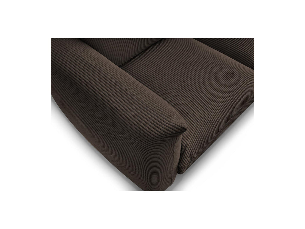 Ernest - Fixed Straight 2-Seater Sofa - Corduroy Fabric