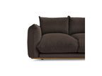 Ernest - Fixed Straight 2-Seater Sofa - Corduroy Fabric