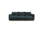 Ernest - Fixed Straight 3-Seater Sofa - Corduroy Fabric