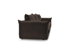 Ernest - Fixed Straight 3-Seater Sofa - Corduroy Fabric