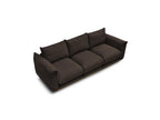 Ernest - Fixed Straight 3-Seater Sofa - Corduroy Fabric