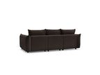 Ernest - Fixed Straight 3-Seater Sofa - Corduroy Fabric