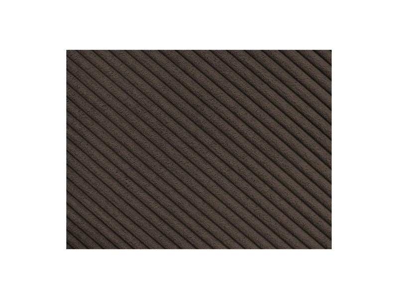 Canapé Droit Fixe 3 Places - Ernest - Tissu Velours Côtelé