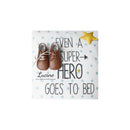 Chaussons Bébé Souples Antidérapants Mini-Arthur - Cuir Cognac - Mixte