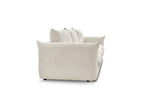 Ernest - Fixed Straight 3-Seater Sofa - Corduroy Fabric