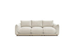 Ernest - Fixed Straight 3-Seater Sofa - Corduroy Fabric
