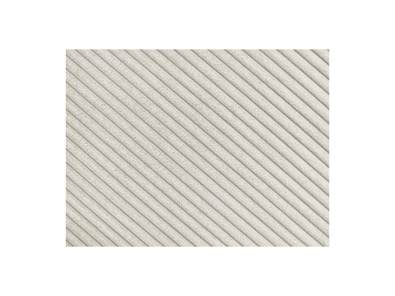 Canapé Droit Fixe 3 Places - Ernest - Tissu Velours Côtelé