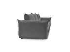 Ernest - Fixed Straight 3-Seater Sofa - Corduroy Fabric