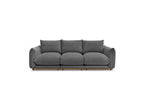 Ernest - Fixed Straight 3-Seater Sofa - Corduroy Fabric