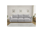 Ernest - Fixed Straight 3-Seater Sofa - Corduroy Fabric