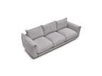 Ernest - Fixed Straight 3-Seater Sofa - Corduroy Fabric