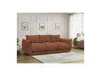 Ernest - Fixed Straight 3-Seater Sofa - Corduroy Fabric