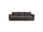 Ernest - Fixed Straight 3-Seater Sofa - Corduroy Fabric