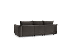 Ernest - Fixed Straight 3-Seater Sofa - Corduroy Fabric