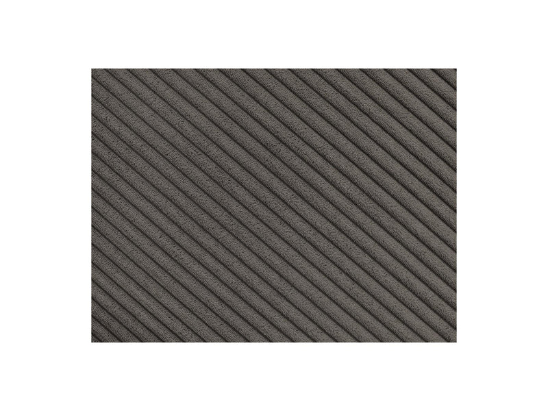 Canapé Droit Fixe 3 Places - Ernest - Tissu Velours Côtelé