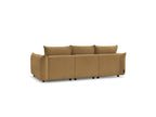 Ernest - Fixed Straight 3-Seater Sofa - Corduroy Fabric