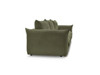 Ernest - Fixed Straight 3-Seater Sofa - Corduroy Fabric