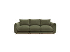 Ernest - Fixed Straight 3-Seater Sofa - Corduroy Fabric