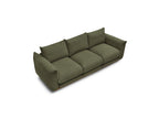 Ernest - Fixed Straight 3-Seater Sofa - Corduroy Fabric