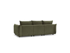Ernest - Fixed Straight 3-Seater Sofa - Corduroy Fabric