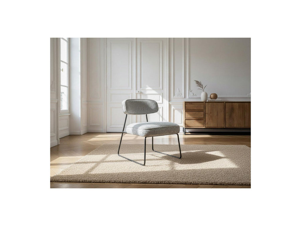Manon - Lot De 2 Fauteuils - Tissu Bouclette