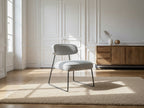 Manon - Lot De 2 Fauteuils - Tissu Bouclette