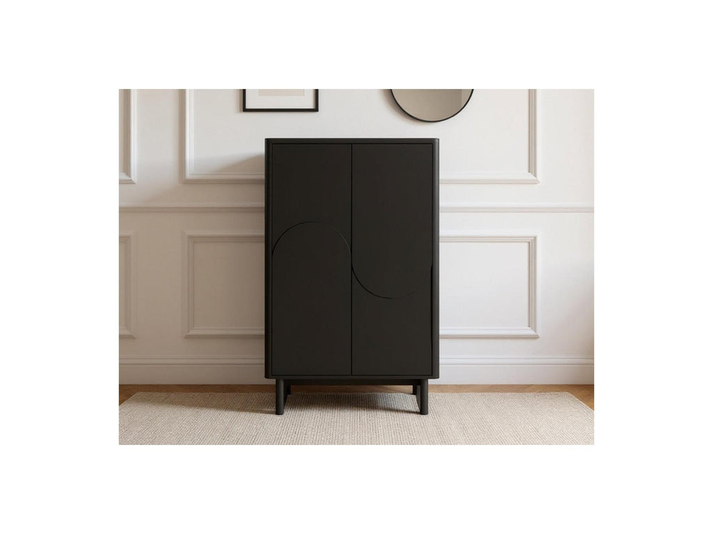 Esteban - Tall Sideboard 2 Doors - Geometric Shapes