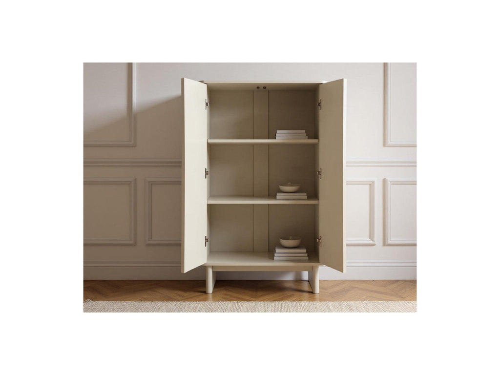 Esteban - Tall Sideboard 2 Doors - Geometric Shapes