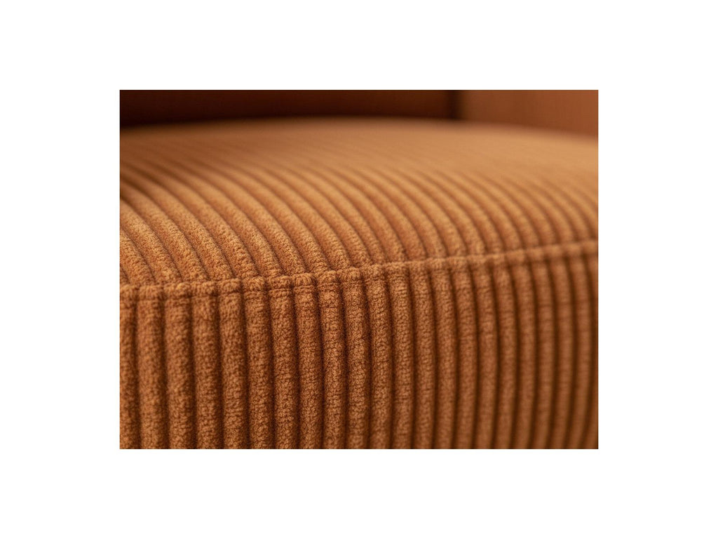 Gabin - Fauteuil De Table - Tissu Velours Côtelé