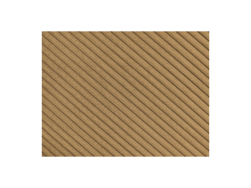 Canapé Droit Convertible 3 Places - Ernest - Tissu Velours Côtelé