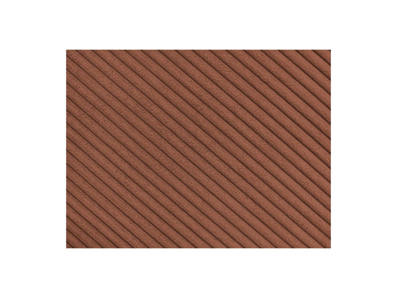 Canapé Droit Convertible 3 Places - Ernest - Tissu Velours Côtelé