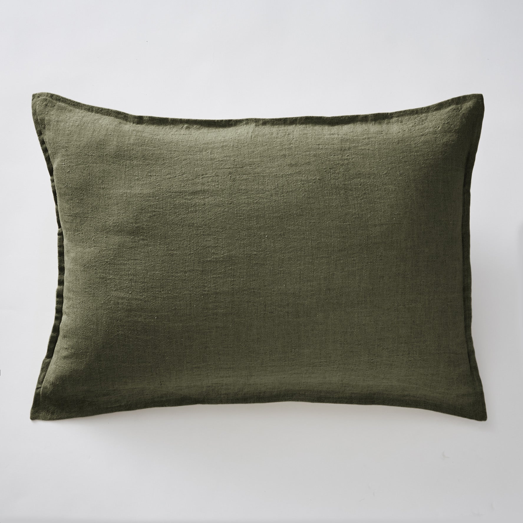 Soline - Funda de almohada - Lino Lavado - Tomillo