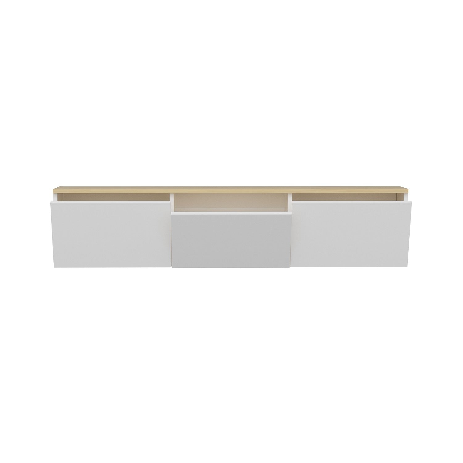 Meubles Tv Neon - Blanc / Chêne