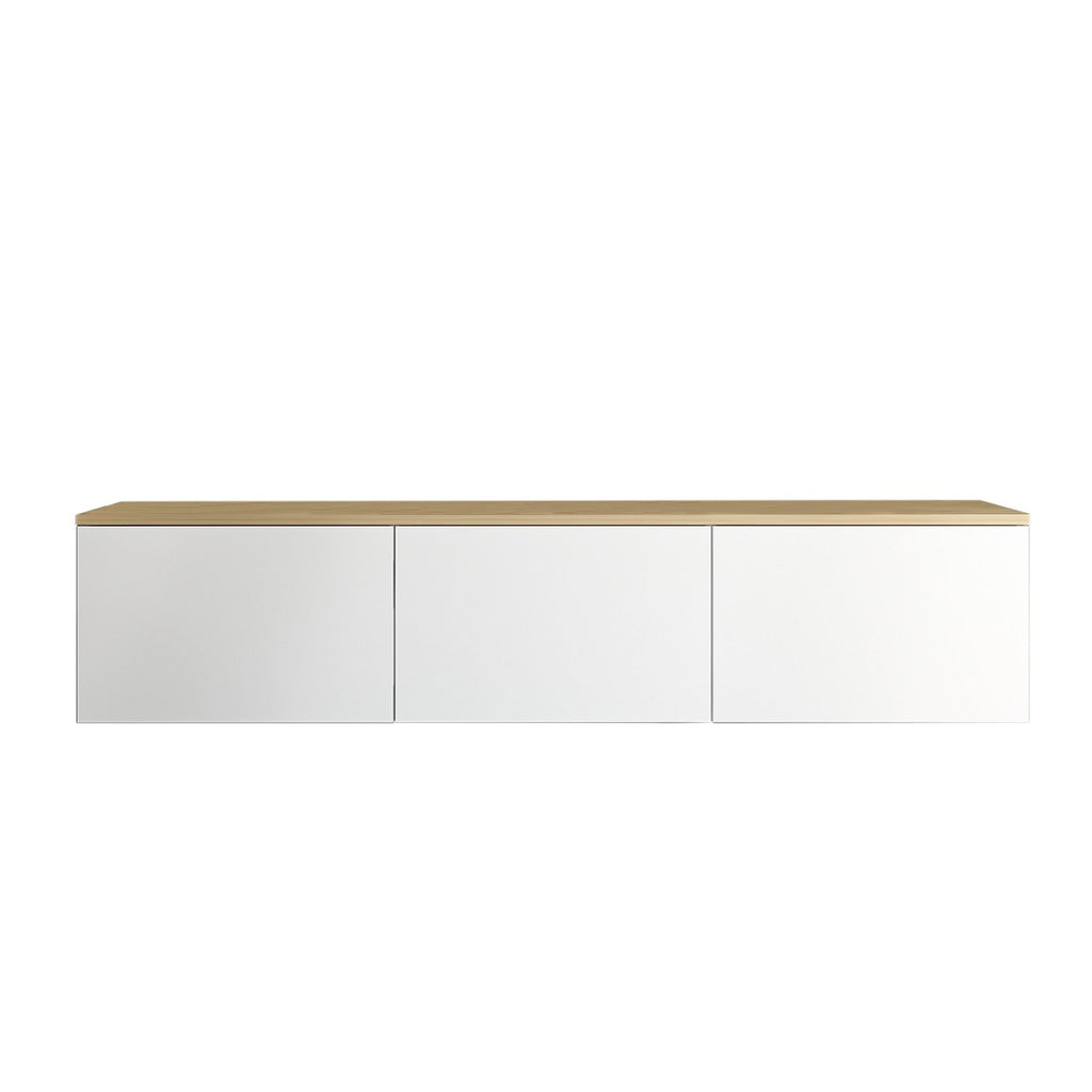 Meubles Tv Neon - Blanc / Chêne