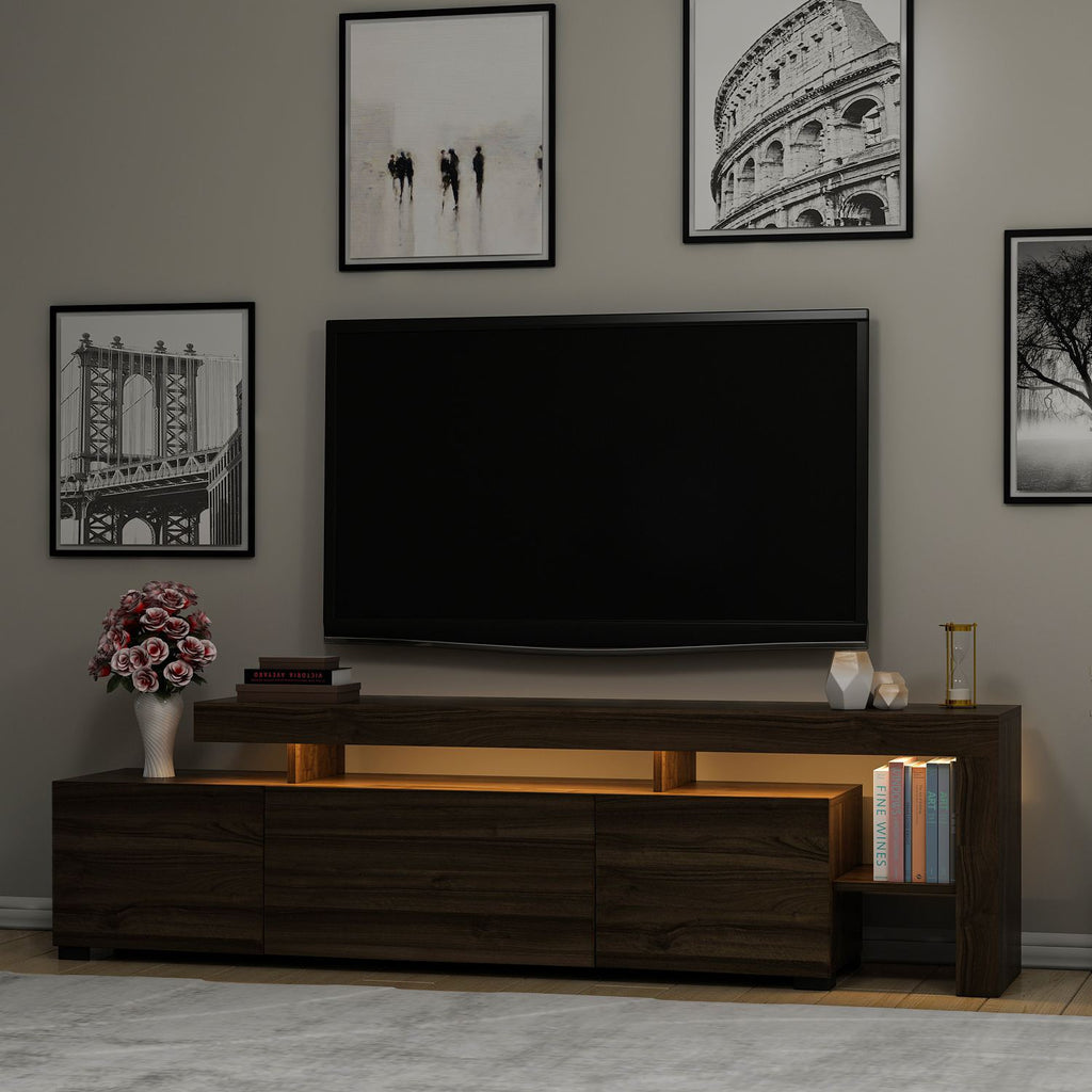 Meubles Tv Beliz - Noyer