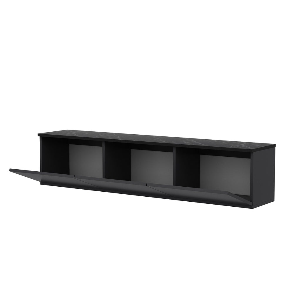 Meubles Tv Néon Lumineux - Anthracite