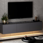 Meubles Tv Néon Lumineux - Anthracite