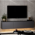 Meubles Tv Néon Lumineux - Anthracite